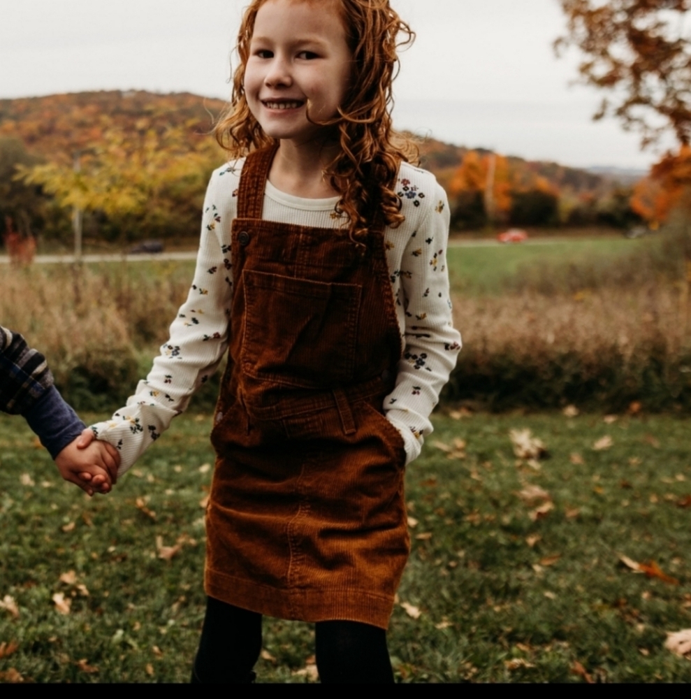 Gap Overalls Dress SMALL